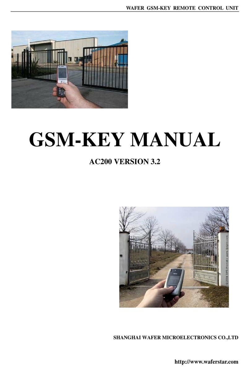 WAFER AC200 User manual