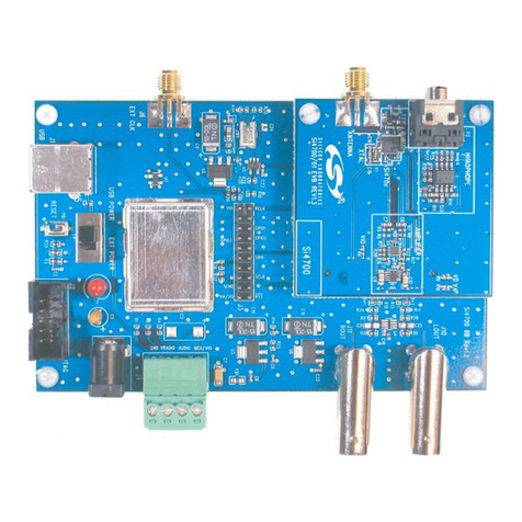 Silicon Laboratories Si4700-EVB User manual Silicon Laboratories Si4700-EVB User manual