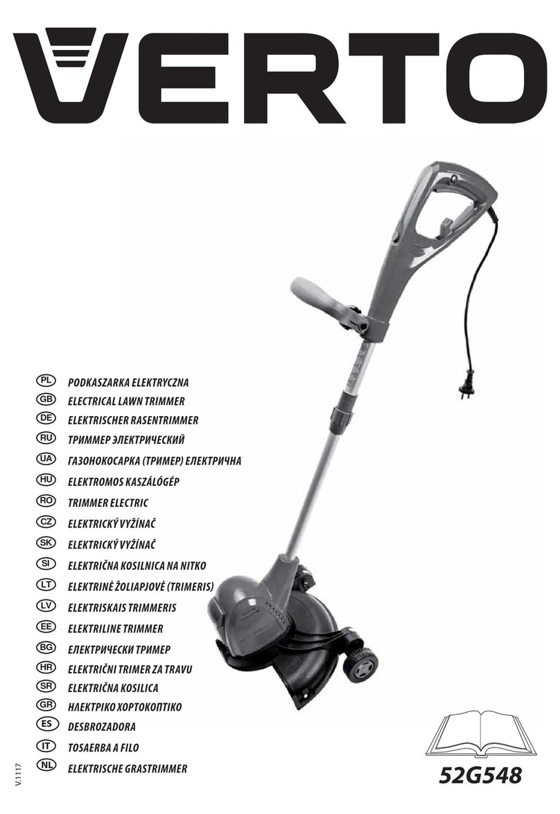 VERTO 52G548 instruction manual