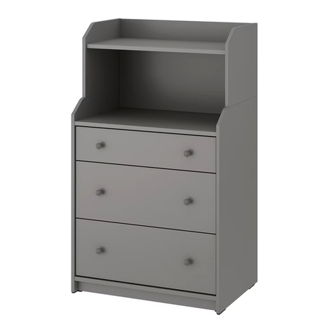 IKEA HAUGA 704.569.06 User manual