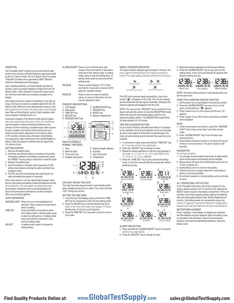 Traceable 08610-25 instructions