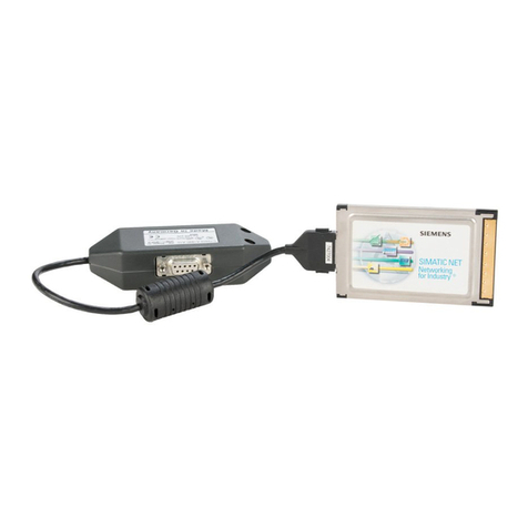 Siemens SIMATIC NET CP 5512 User manual
