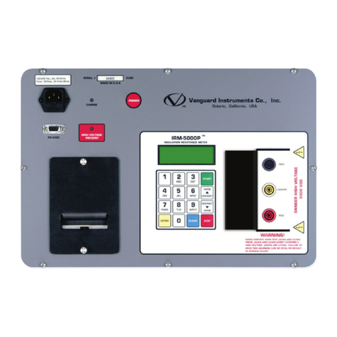 Vanguard Instruments IRM-5000P User manual