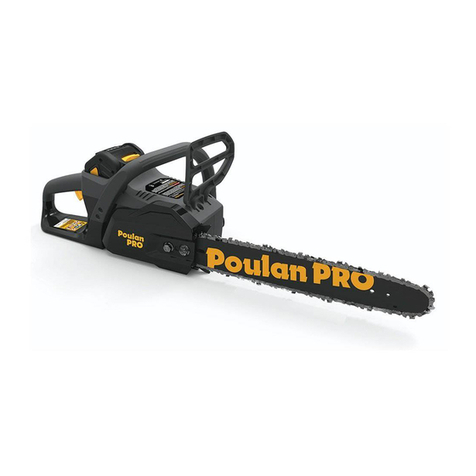 Poulan Pro PPB4014 User manual