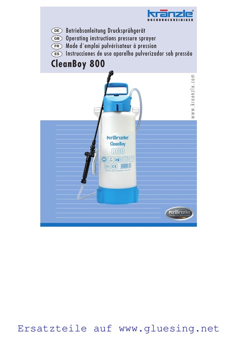 Kränzle CleanBoy 800 User manual