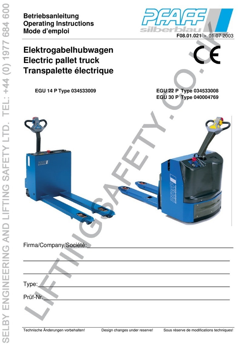 PFAFF silberblau EGU 14P User manual