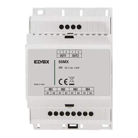 Vimar ELVOX 69MX Assembly instructions