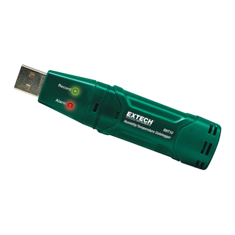 Extech Instruments RHT10 User manual