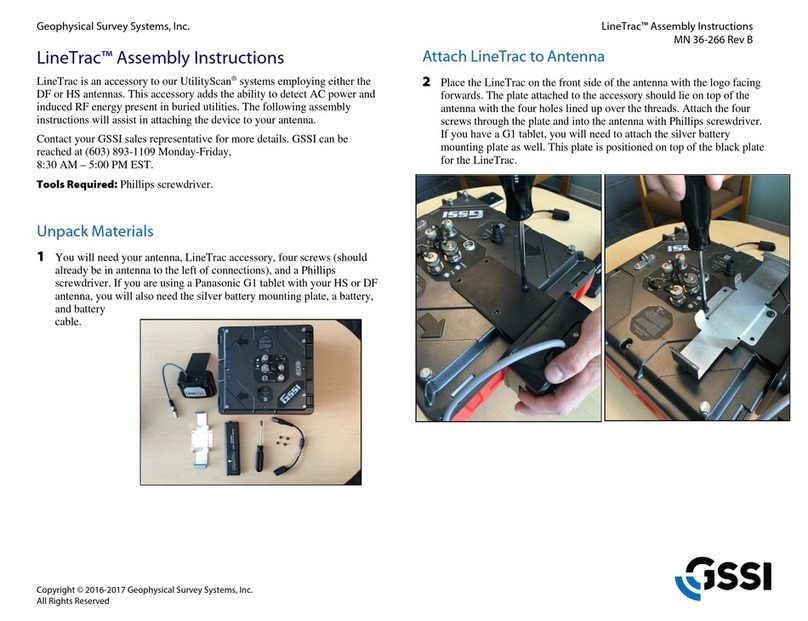 GSSI LineTrac Assembly instructions