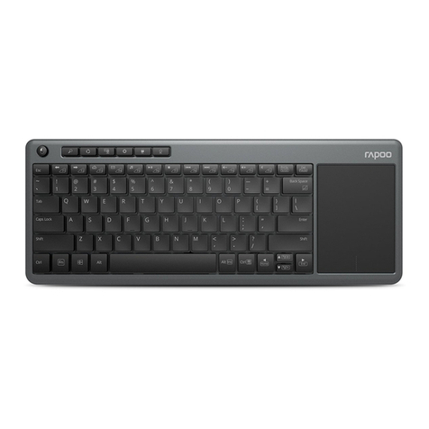 Rapoo K2600 quick start guide