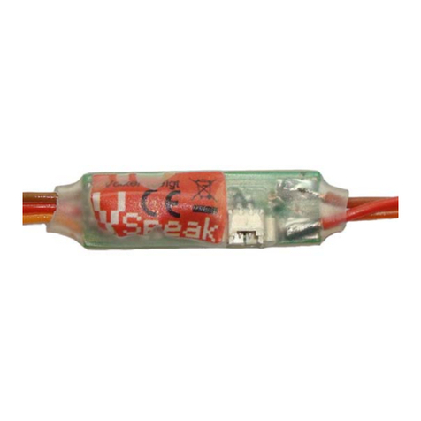 VSpeak Electronic switch 2A (opto) manual