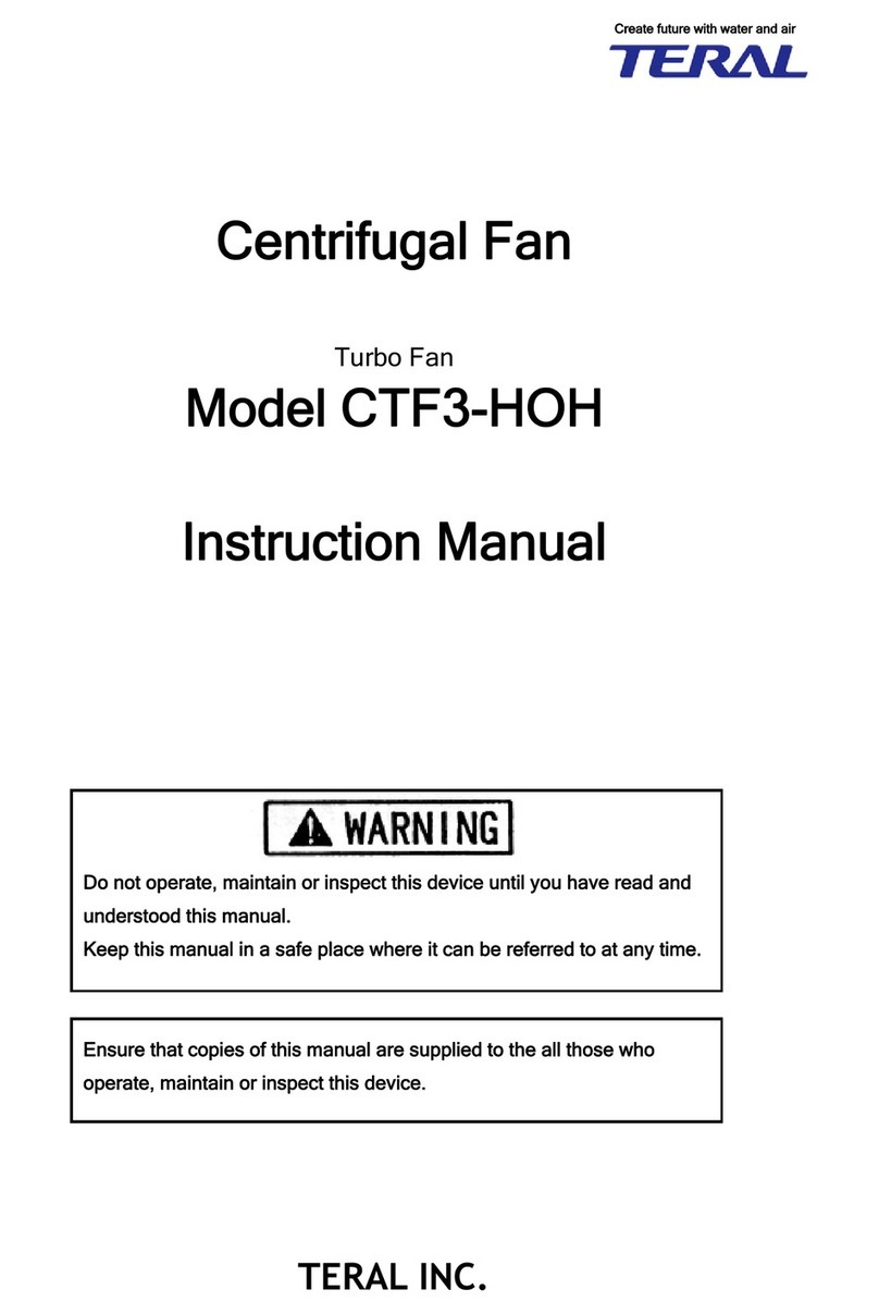 Teral CTF3-HOH instruction manual