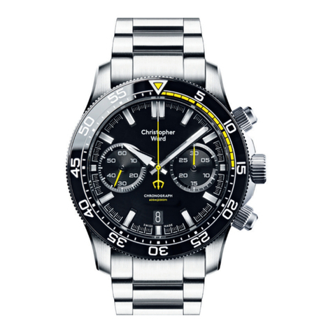 Christopher Ward C60 Chronograph User guide
