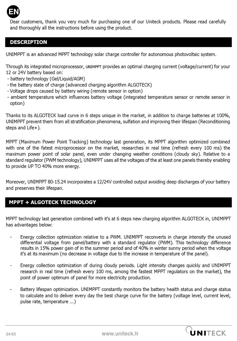 Uniteck UNIMPPT 80.15/24 User manual