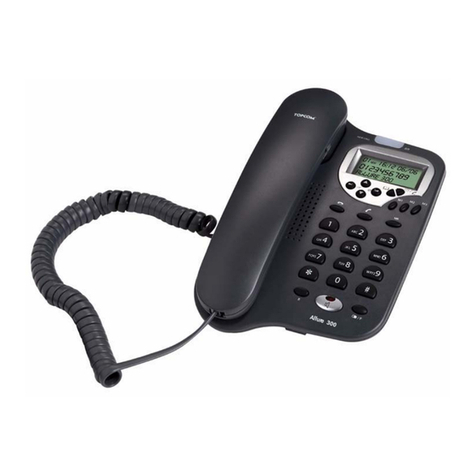 Topcom ALLURE 300 User manual Topcom ALLURE 300 User manual