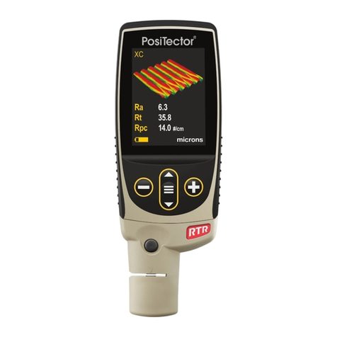 DeFelsko PosiTector RTR 3D User manual
