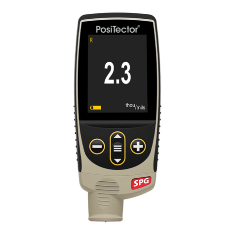DeFelsko PosiTector SPG User manual DeFelsko PosiTector SPG User manual