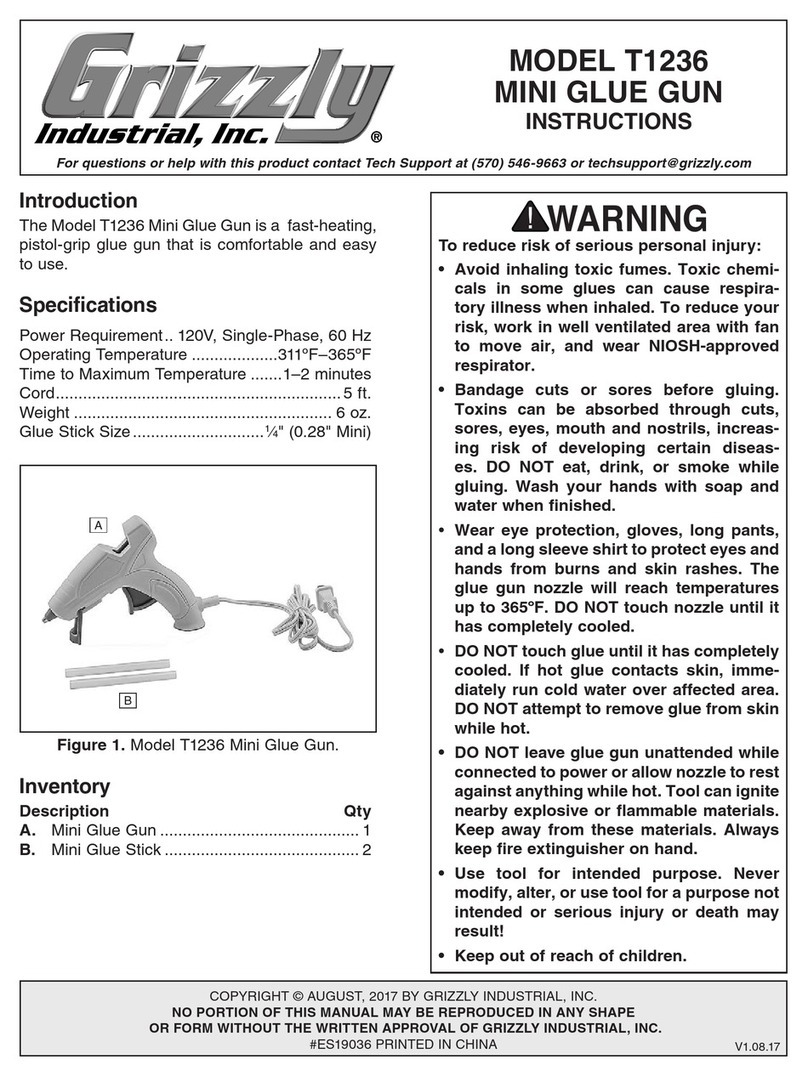 Grizzly T1236 instructions