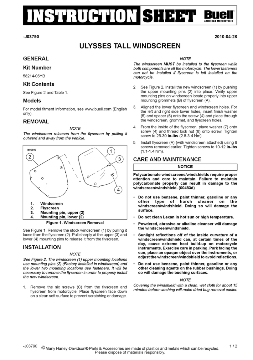 Buell 58214-06YB instruction sheet