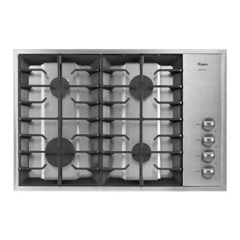 Whirlpool GLS3665RS0 installation instructions