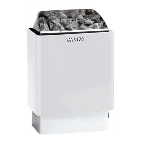Harvia KKIP45 Instructions for installation and use