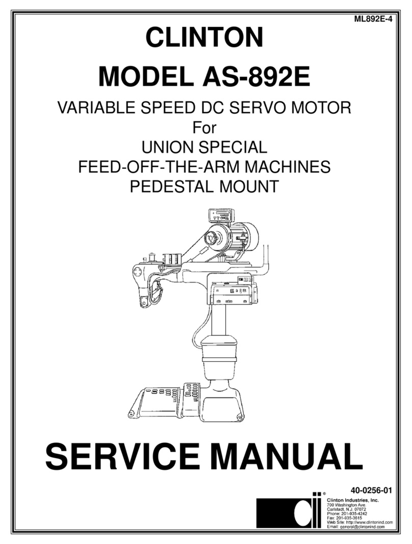 Clinton AS-892E Service manual