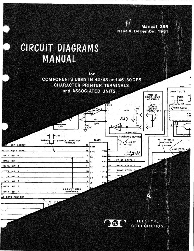 Teletype 42 CPS Service manual Teletype 42 CPS Service manual