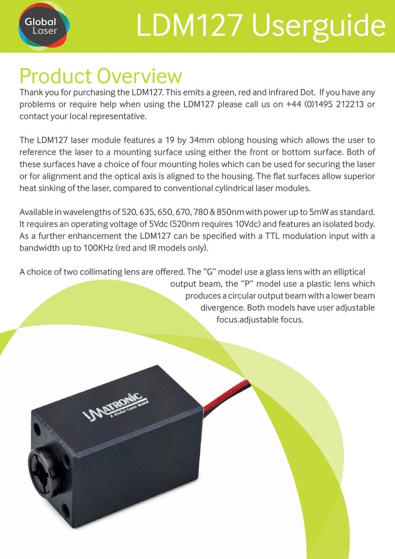 Global Laser LDM127 manual