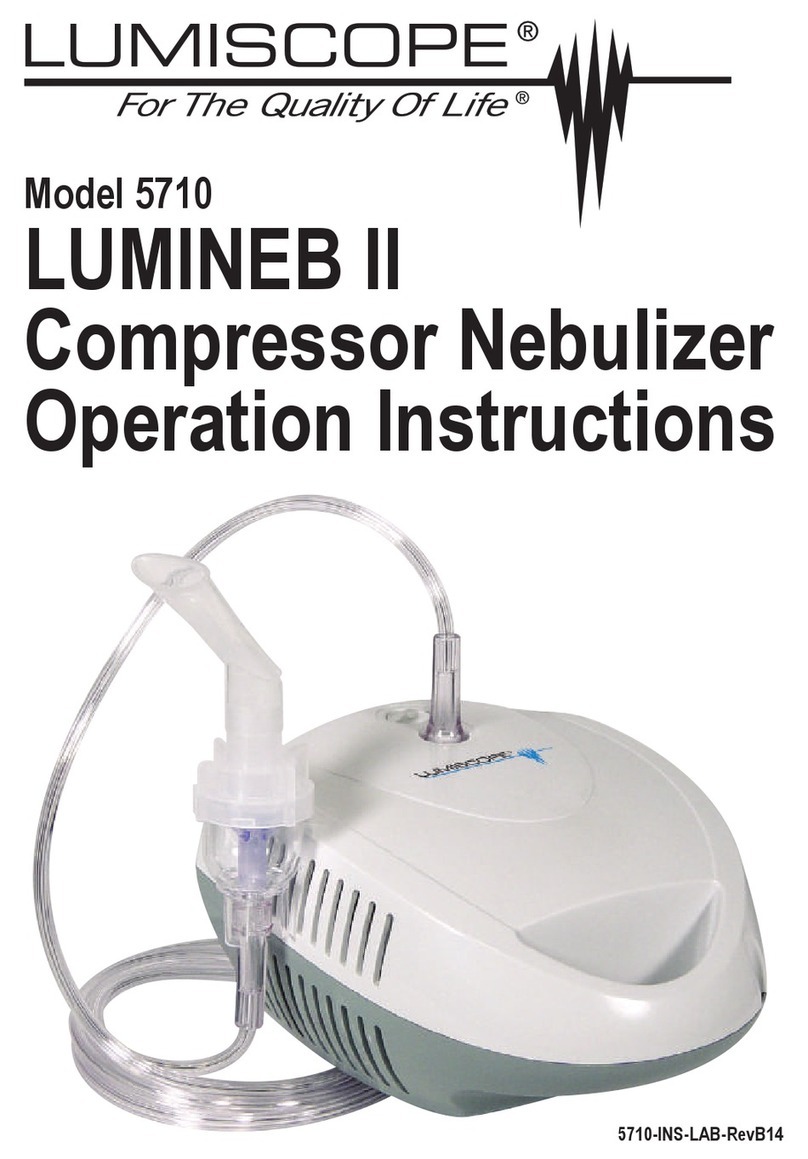 Lumiscope LUMINEB II 5710 Operation instructions
