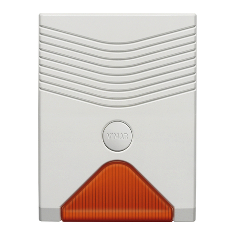 Vimar By-alarm 01715 quick start guide