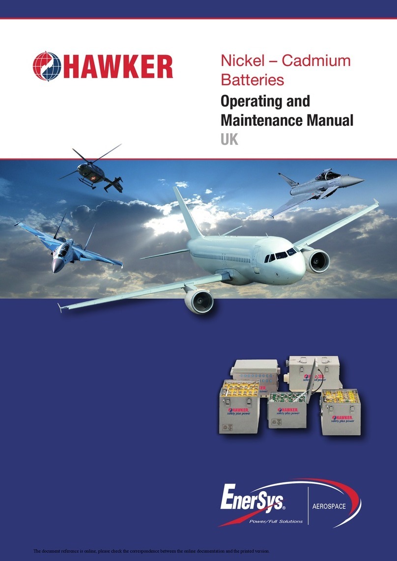 Hawker F20/4H1C-R Operating and maintenance manual Hawker F20/4H1C-R Operating and maintenance manual