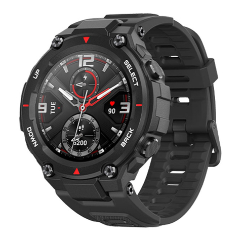 Amazfit T-Rex Specification sheet Amazfit T-Rex Specification sheet