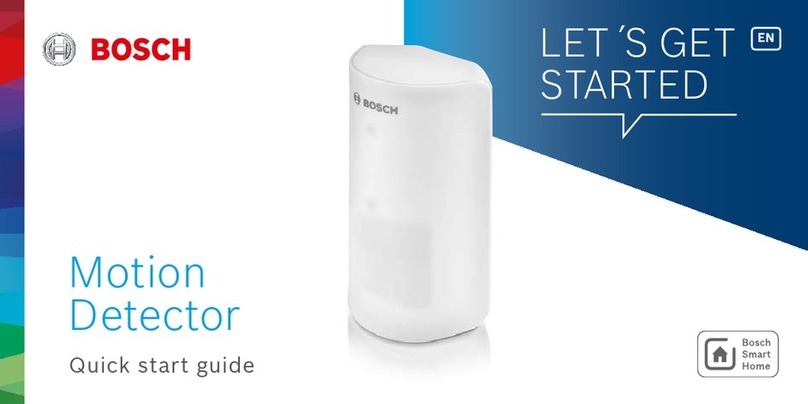 Bosch Smart Home RFPR-ZB-SH-EU User manual