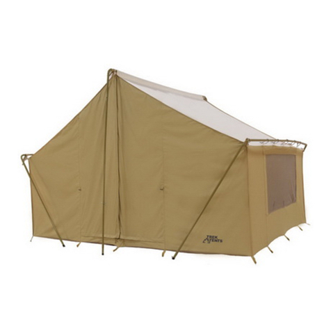 MMI TREK TENTS 245C Setup instructions