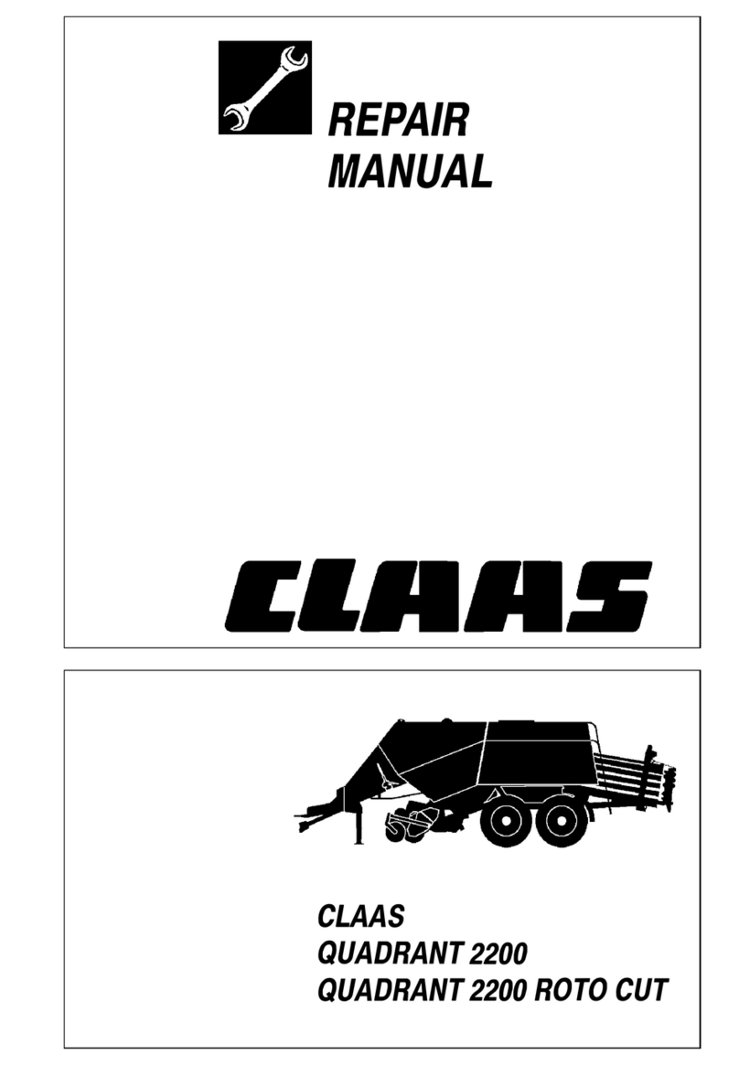 Claas QUADRANT 2200 Operating instructions