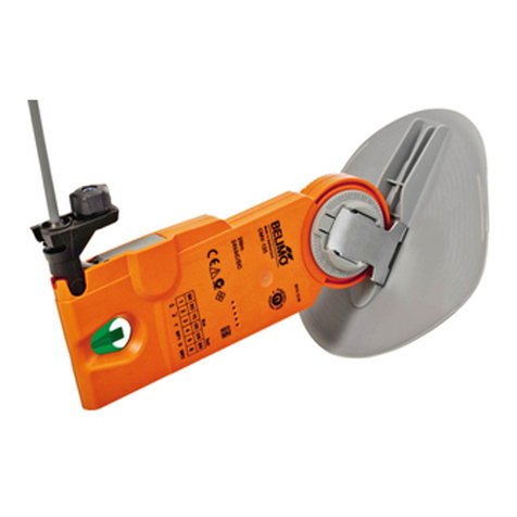 Belimo NIMVR C Series QUICK MOUNT VISUAL INSTRUCTION MANUAL