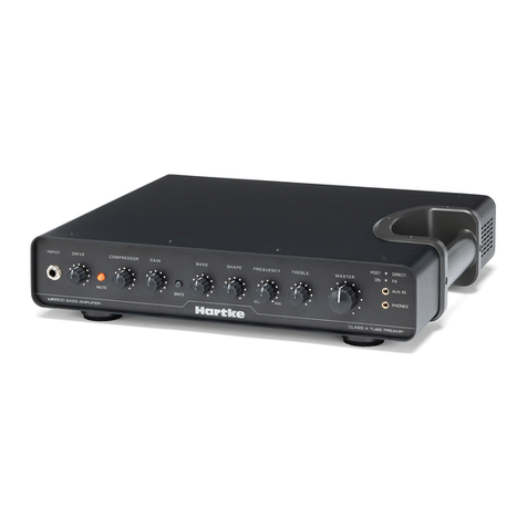 Hartke LX8500 owner's manual