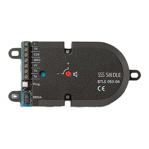 SSS Siedle BTLE 050-04 Product information