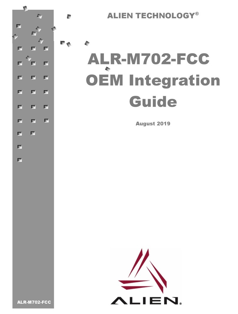 Alien ALR-M702-FCC OEM Integration Guide