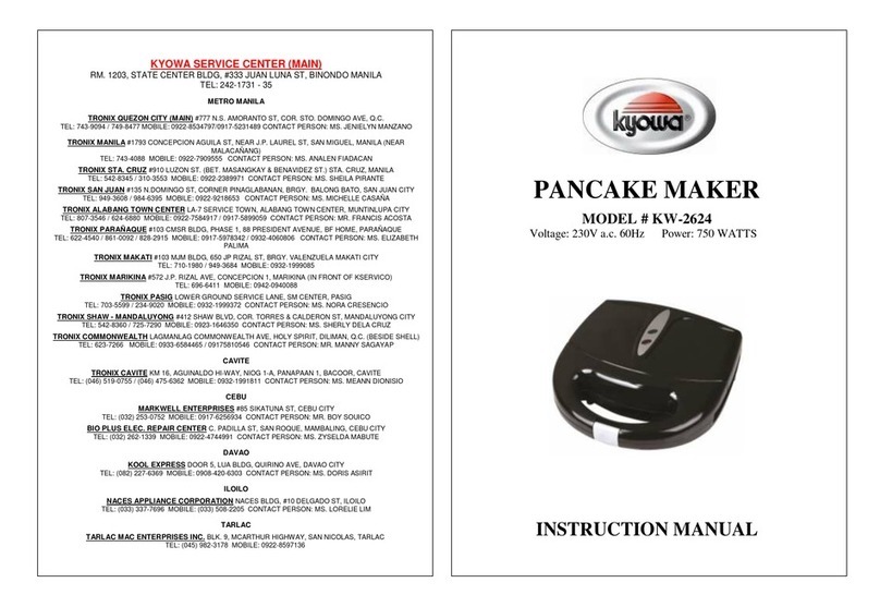 KYOWA KW-2624 User manual