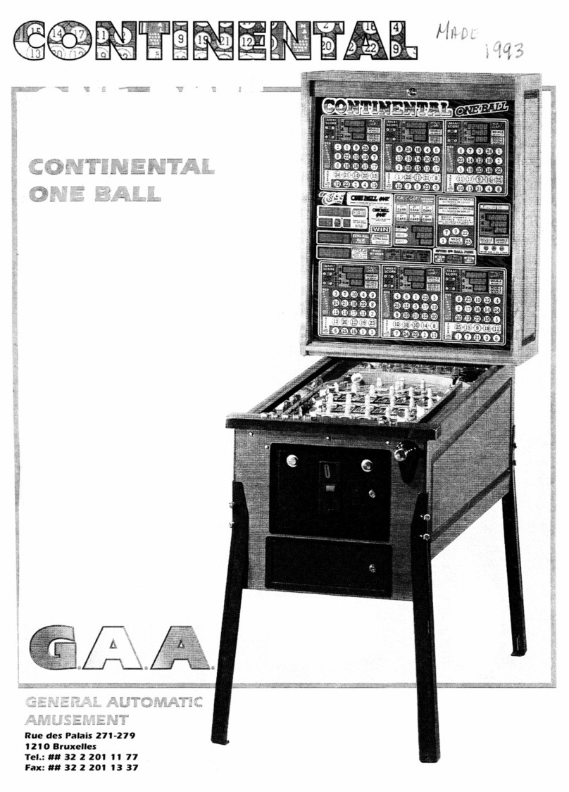 Continental Refrigerator ONE BALL instruction manual