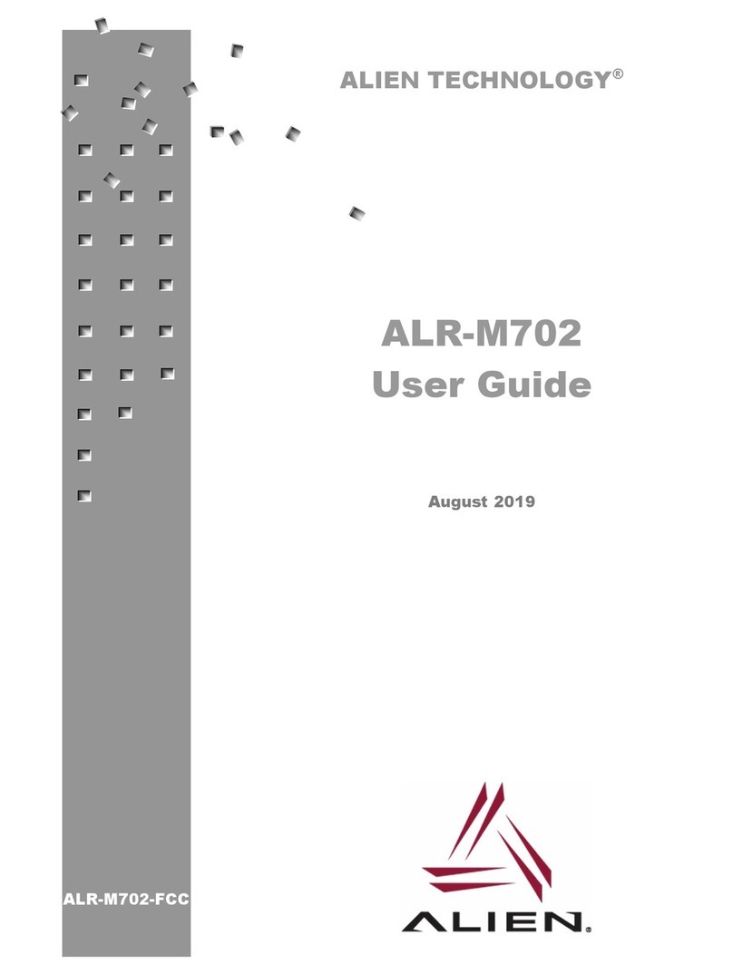 Alien ALR-M702 User manual