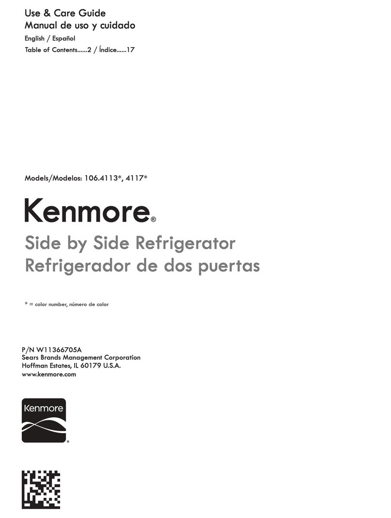 Kenmore 106.4113 Series Use & care guide