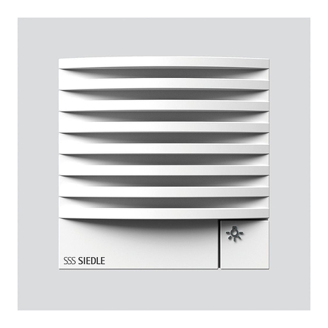 SSS Siedle Plus ATLM 671-0 Series User manual