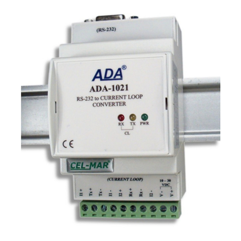 CEL-MAR ADA-1021 User manual