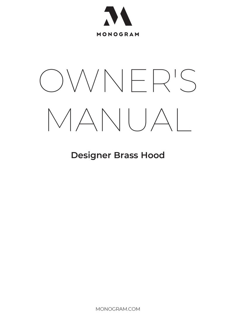 Monogram ZVC48DNB1 User manual