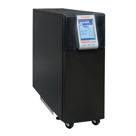Toshiba 1600XPi SERIES Installation and operation manual Toshiba 1600XPi SERIES Installation and operation manual