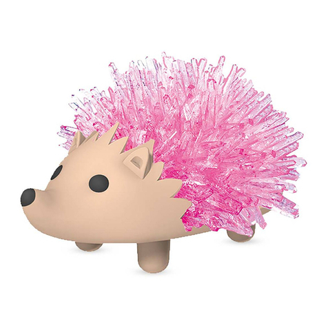 MindWare Crystal Hedgehogs instruction manual