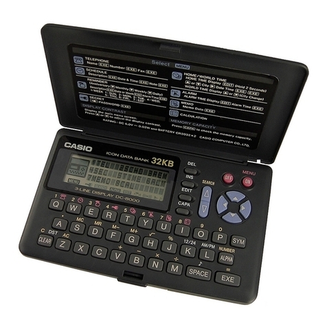 Casio SF-A7 Troubleshooting guide