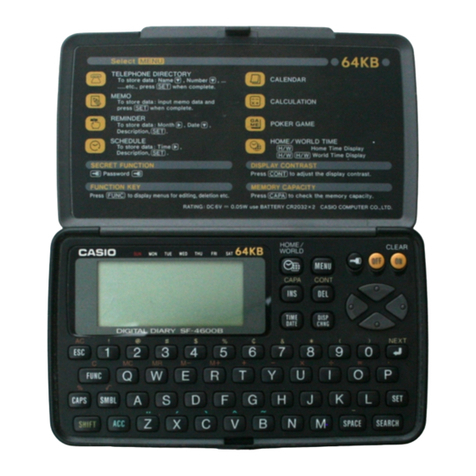 Casio SF-4400 Troubleshooting guide Casio SF-4400 Troubleshooting guide